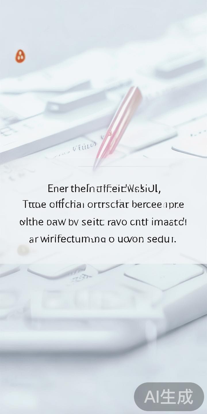 进入官方网站
建议在浏览器地址栏输入官方网址，避
